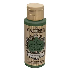 Barvy na textil Cadence Style Matt tm. zelená, 59 ml